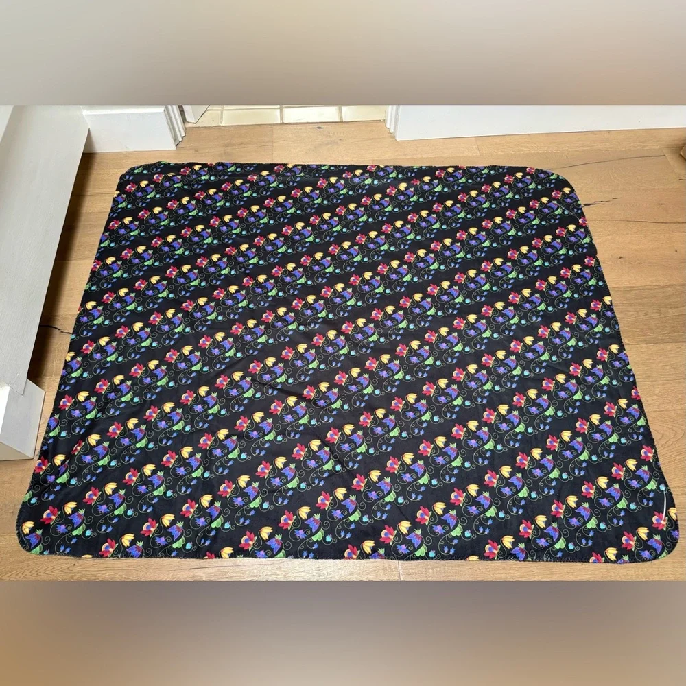 Beautiful Fleece Sherpa Blanket Soul Curiosity ‘Renewal’ by artist Tessa Sayers